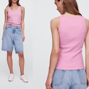 VTG 90s Micro-ribbed Cotton Tank